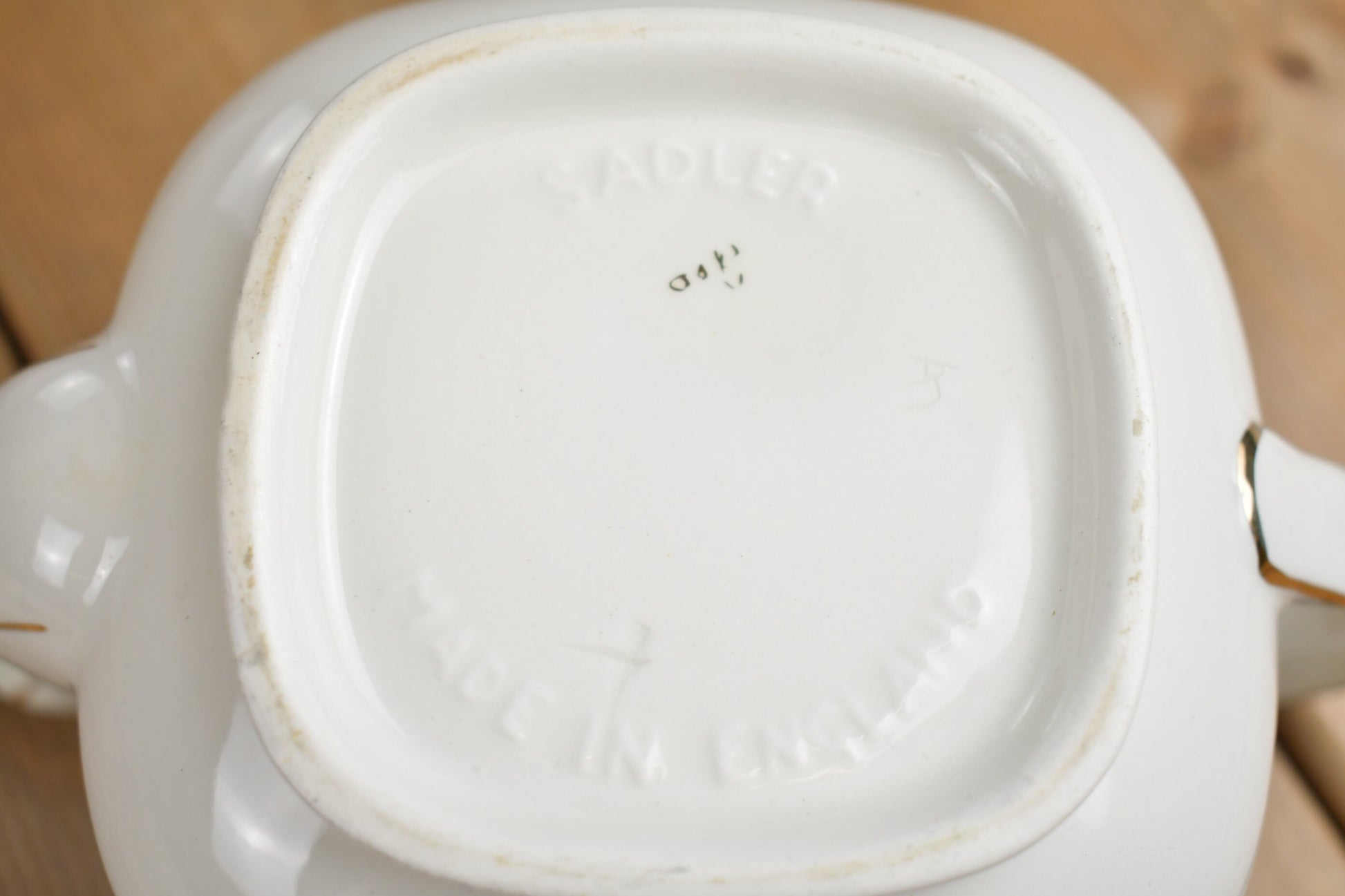 Vintage 1970s Sadler Floral Ceramic Tea Pot