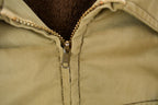 Vintage 1950s Alleson Wool Lined Full Zip Work Jacket Men's Medium