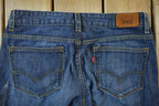 Vintage 2000s Levis Red Tab 534 Low Flare Denim Jeans Size 30 x 32