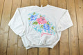Vintage 1990s Cute Floral Grandma Crewneck Sweater