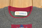 Vintage 1990s Camela Knitted Crewneck Sweater