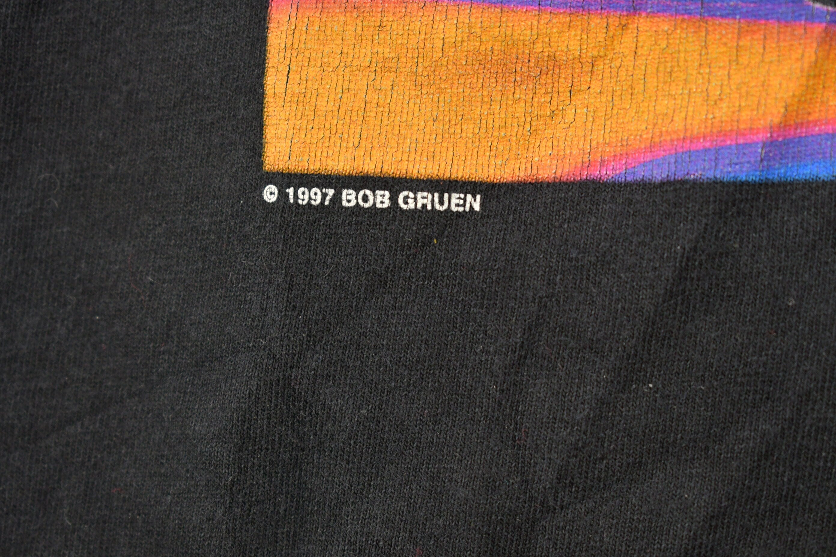 Vintage 1997 John Lennon Graphic Band T-Shirt Band Tee Single Stitch Made in USA