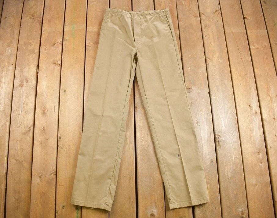 Deadstock Vintage 1980s Conte Pleated Trousers Size Small x 33.5