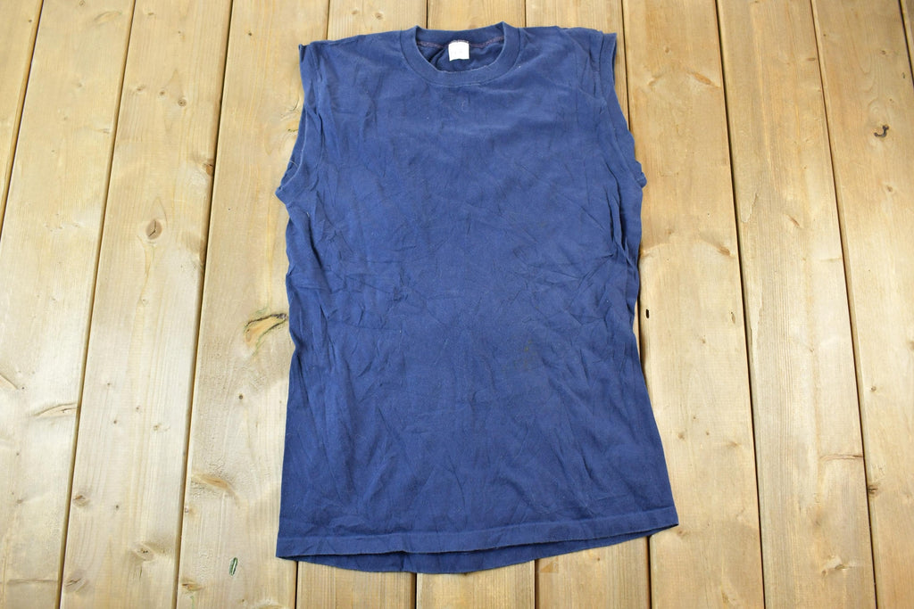 Vintage 1990s Jcpenney Sleeveless Single Stitch T-Shirt  90s Vintage Souvenir Tee  Rare Vacation Tee  Summer Shirt Made In USA