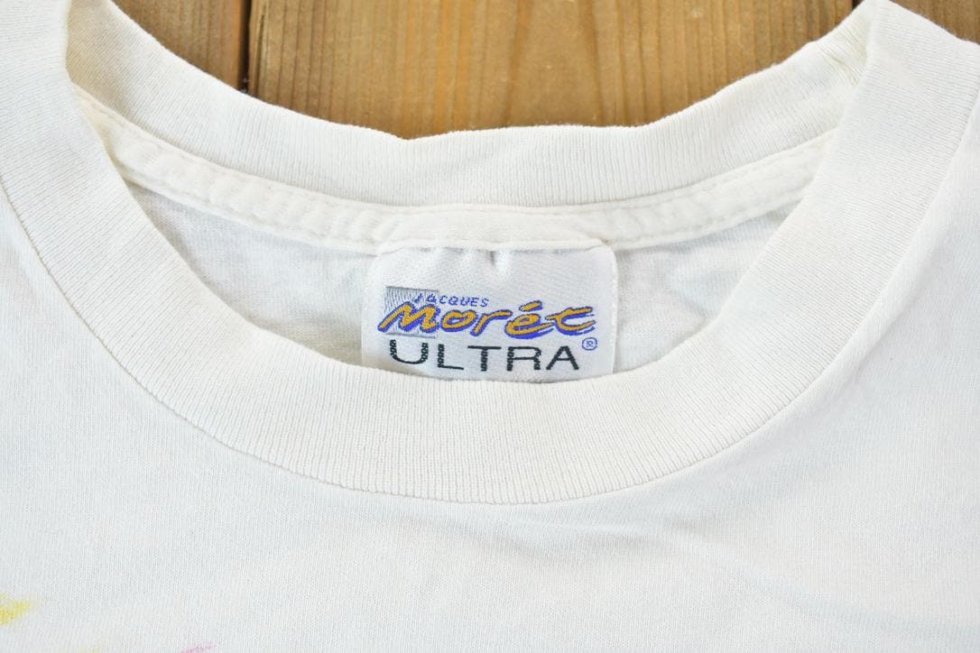 Vintage 1990s Jacques Moret Ultra Artwork Single Stitch Graphic T-Shirt