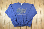 Vintage 1990s Northern Reflections Moose Theme Outdoorsman Crewneck Sweatshirt