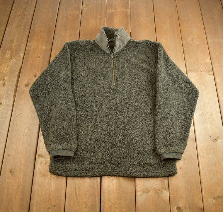 Vintage 2000s Columbia Fleece Sweater Made In USA