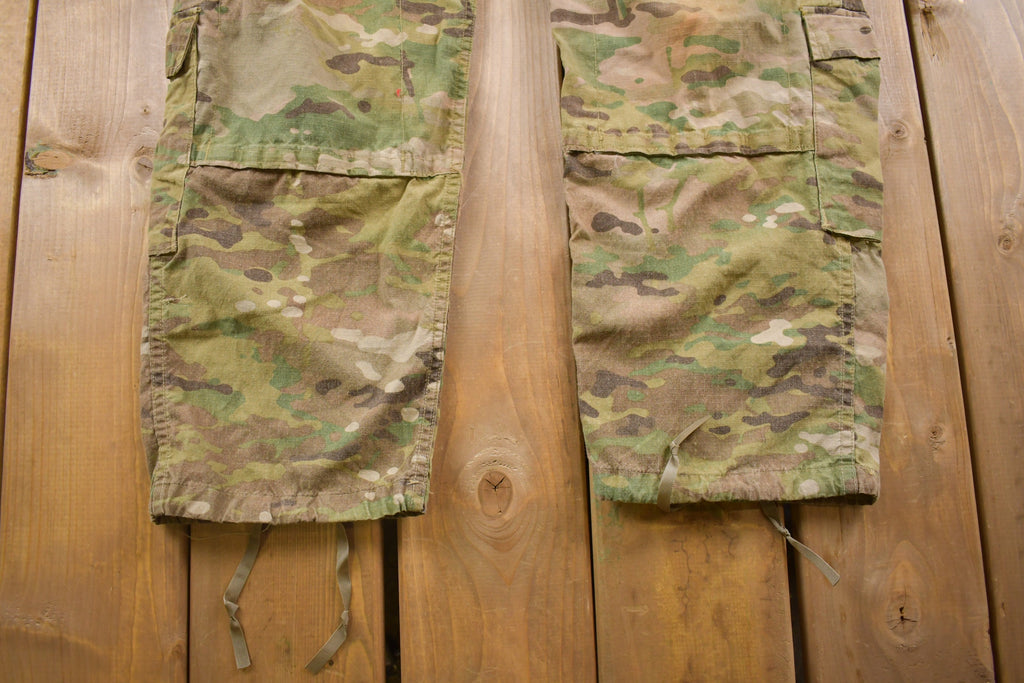 Vintage 1990s Military Desert Camouflage Cargo Pocket Pants 34 x 31