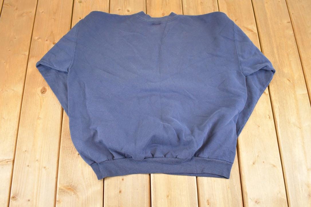 Vintage 1990s Hanes Streetwear Blank Crewneck Sweatshirt Men's L