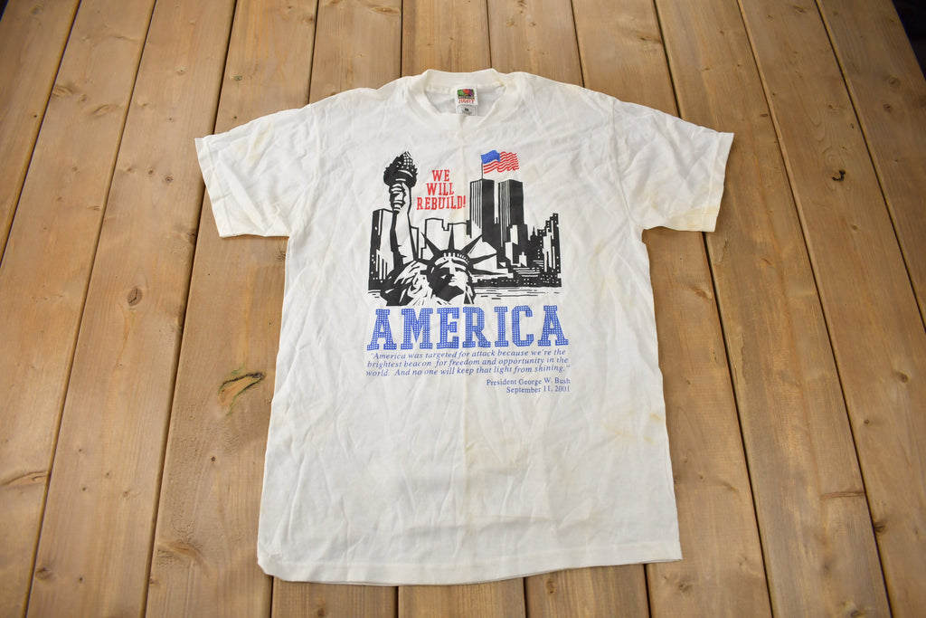 Vintage 2001 911 Remembrance T-Shirt