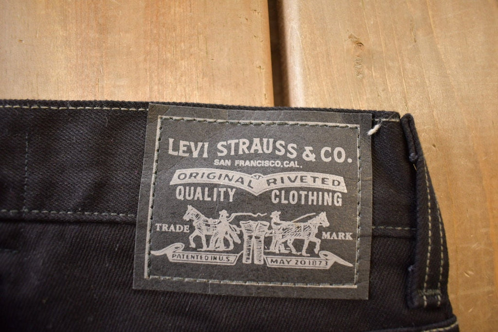 Vintage 1990s Levi's 511 Black Jeans Size 29x32