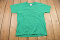 Vintage 1980s Hanes Blank Green T Shirt