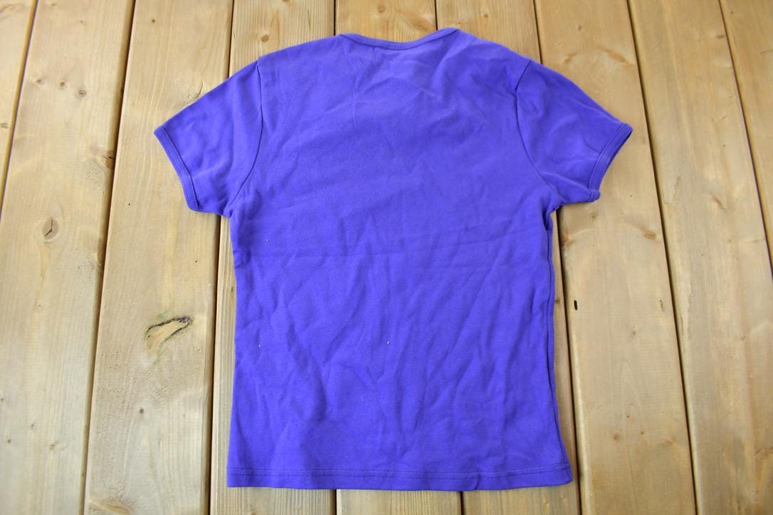 Vintage 2002 Deadstock The Tragically Hip In Violet Light Band Tee Size Woman's L