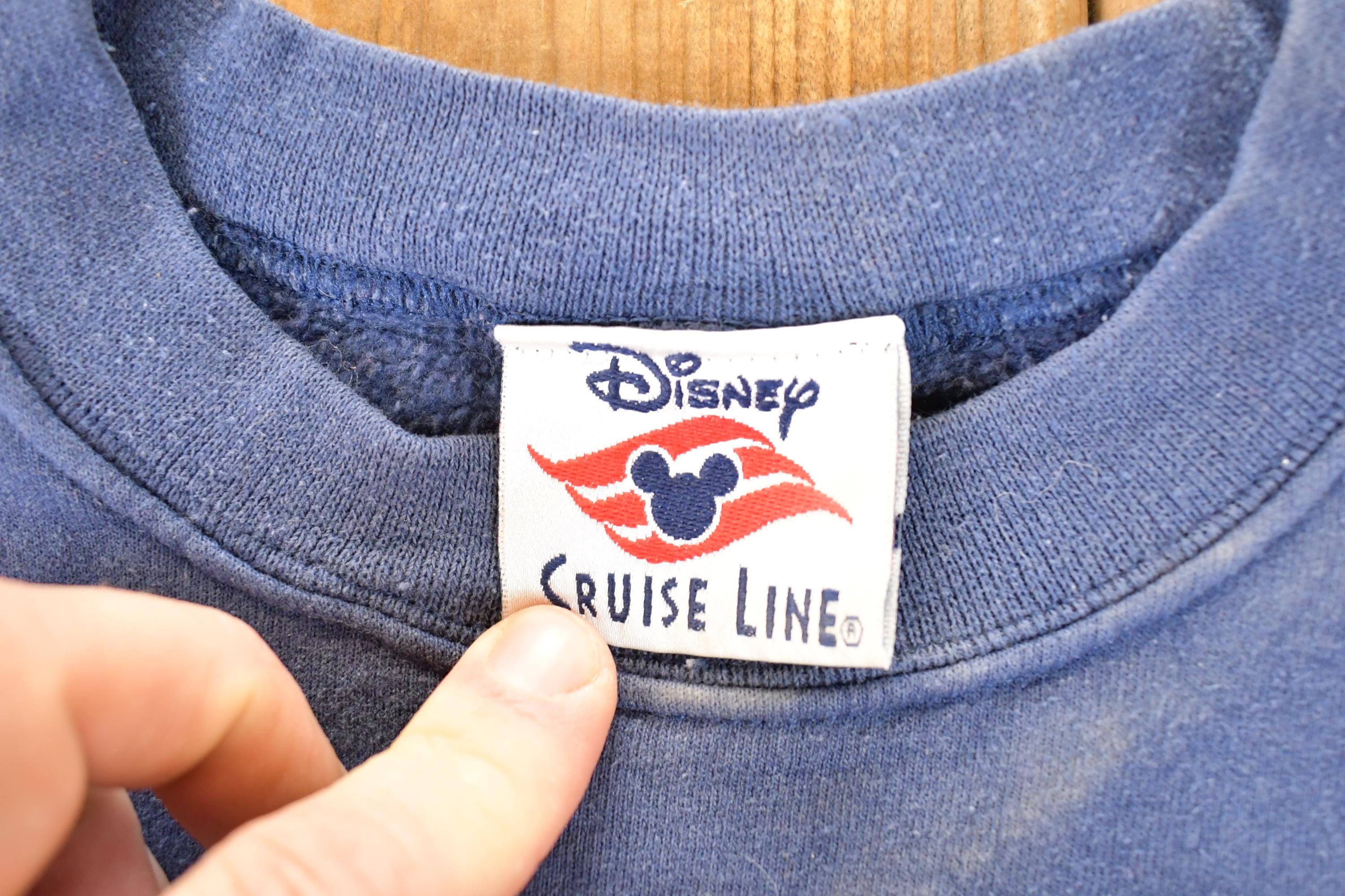 Vintage 1990s Disney Cruise Lines Crewneck Sweater Mens L