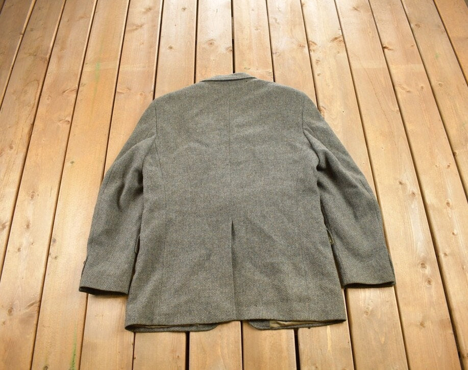 Vintage 1980s Pendleton Wool Button Up Blazer