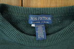 Vintage 1990s Trinity College School Collegiate Crewneck  Embroidered  NCAA Sweatshirt  Sportswear  Americana