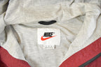 Vintage 1990s Nike Mini Swoosh Hooded Windbreaker Jacket Men's Large
