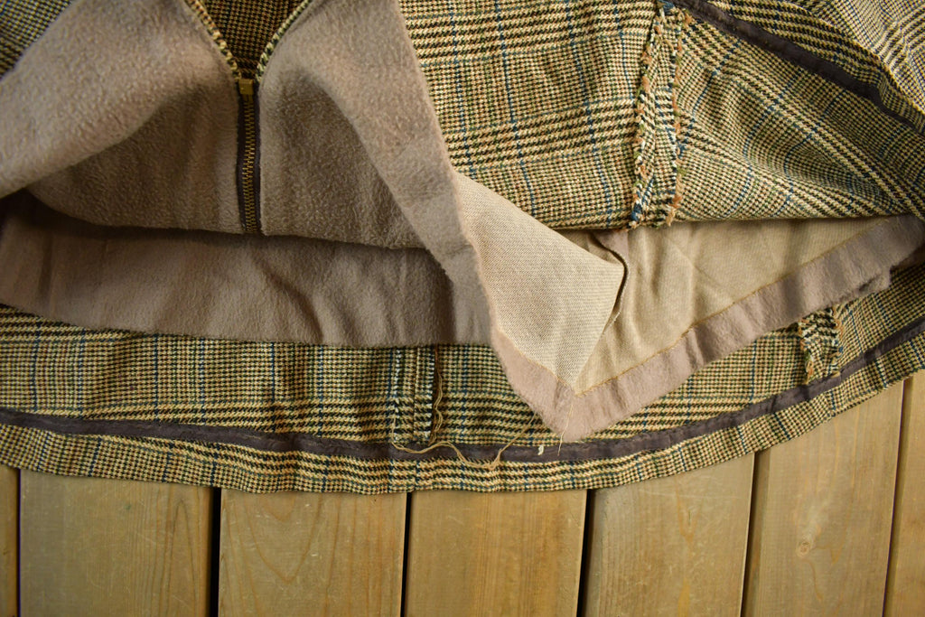 Vintage 1950s 1960s Country Place Wool Cape Poncho