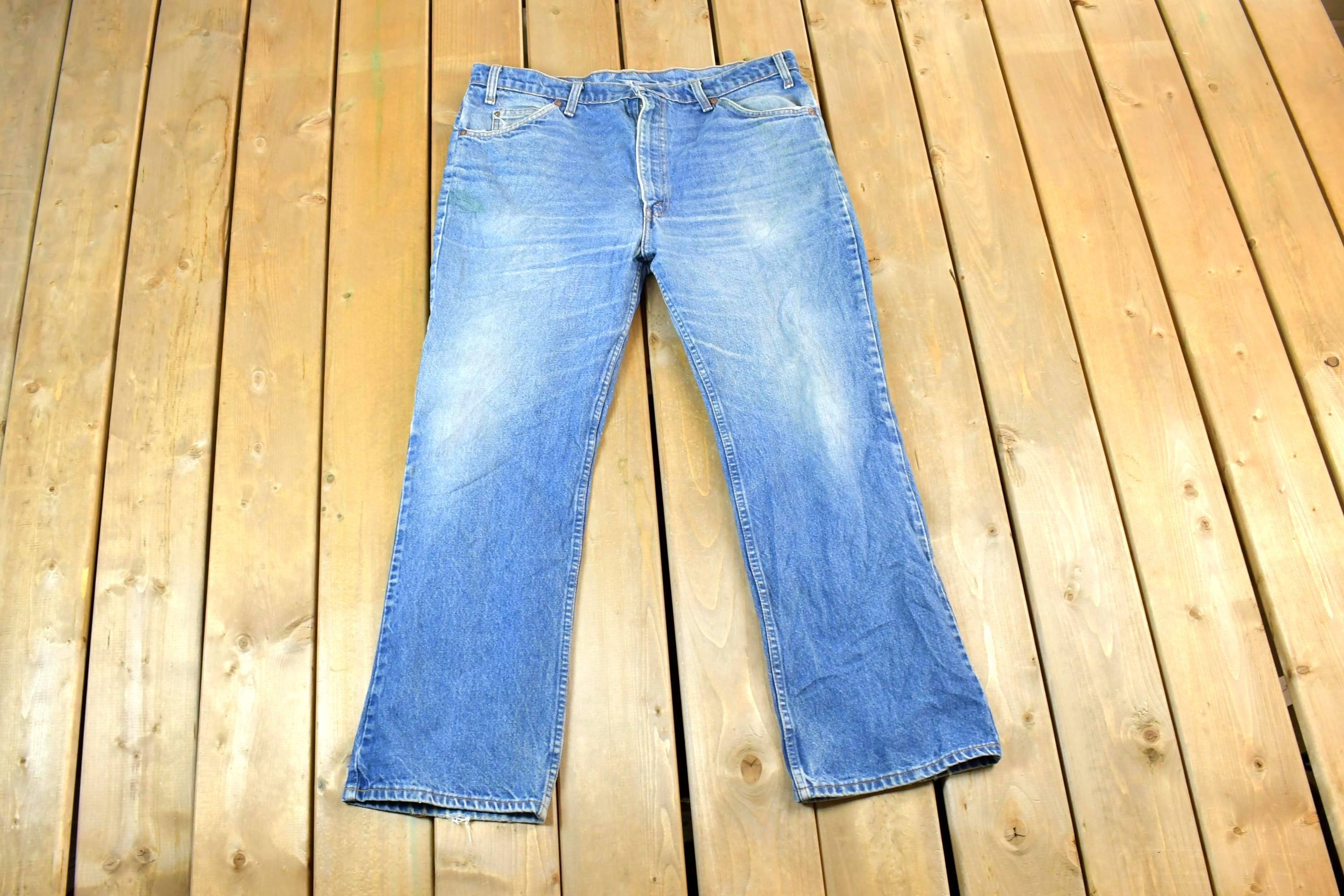 Vintage 1990s Levi Strauss Orange Tab Denim Jeans Size 30 x 32