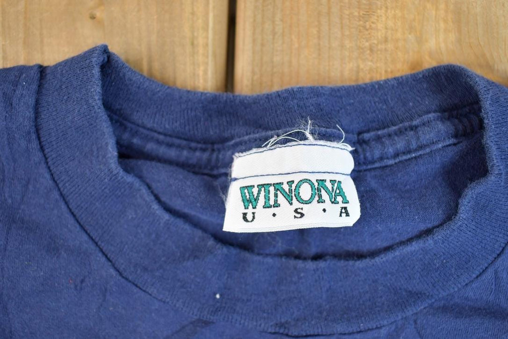 Vintage 1990s Wisconsin Bike Trail Souvenir T-Shirt