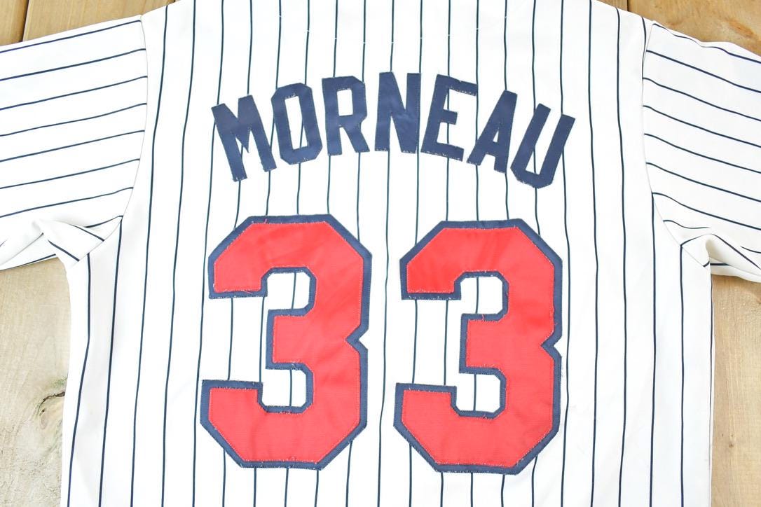 Vintage 1990s Minnesota Twins MLB Embroidered Baseball Jersey Mens L