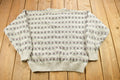 Vintage 1990s Eddie Bauer Geometric Knitted Crewneck Sweater  Vintage 90s Crewneck  All Over Pattern  Outdoorsman