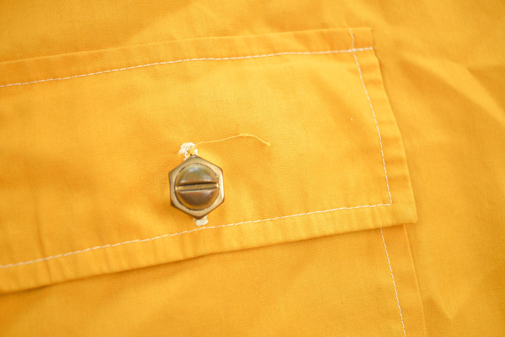 Vintage 1970s Manhattan "The Nut Shirt" Novelty Casual Short Sleeve Button Up