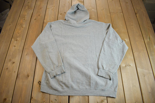 Vintage Y2K Nike Embroidered Mini Middle Swoosh Hoodie