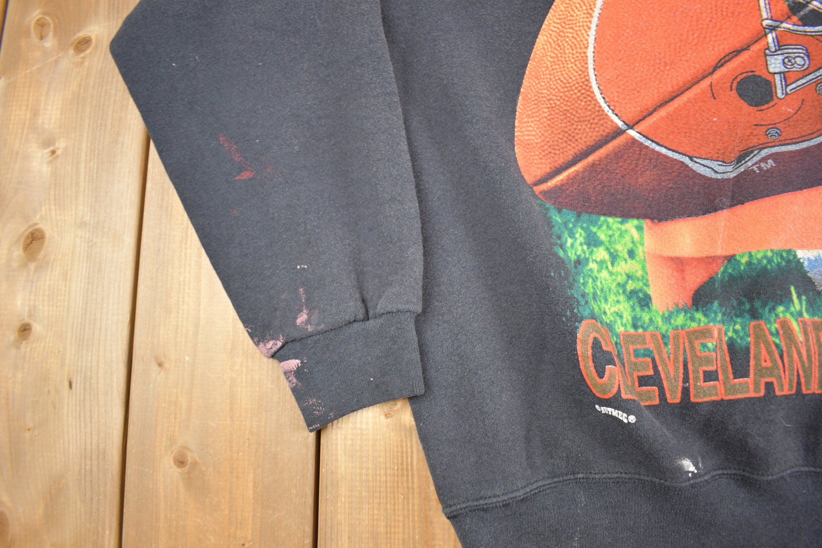 Vintage 1994 Cleveland Browns NFL Football Crewneck Sweatshirt