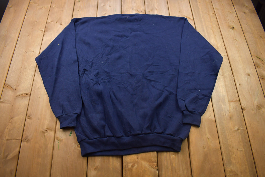 Vintage 1990s Floral Heart Crewneck Crewneck Sweatshirt