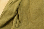 Vintage 1920s WW1 Mackinaw Short Overcoat Wool Army Jacket Men's S
