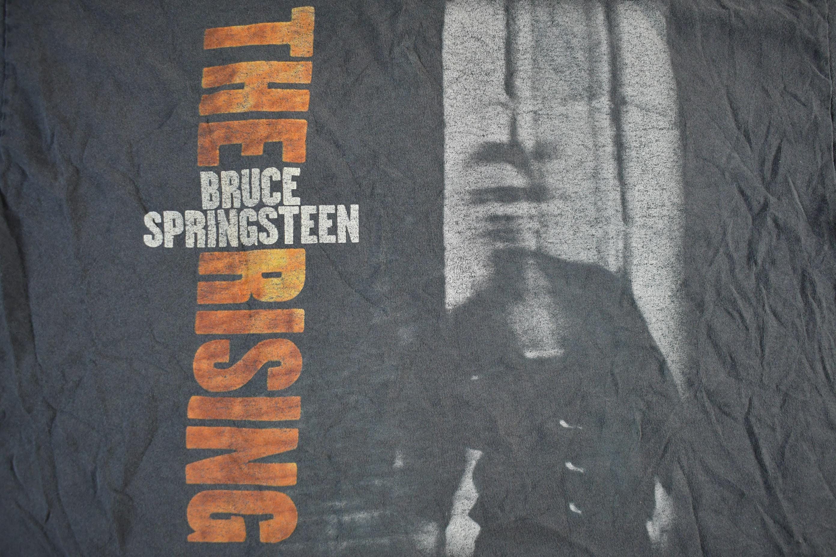 Vintage 2002 Bruce Springsteen The Rising Tour Band T-Shirt Men's Large