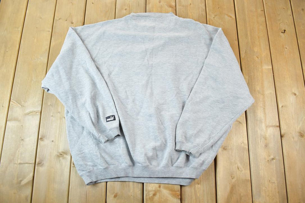 Vintage 1990s Minnesota Vikings Embroidered NFL Crewneck PUMA Sweatshirt