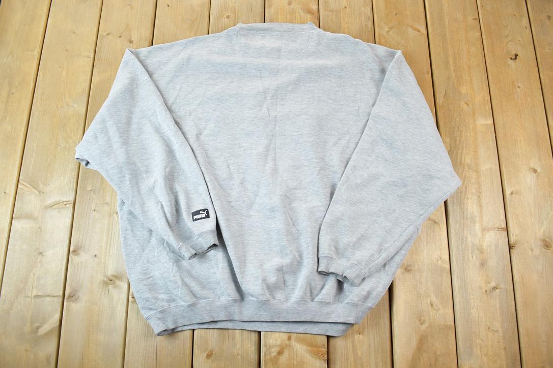 Vintage 1990s Minnesota Vikings Embroidered NFL Crewneck PUMA Sweatshirt