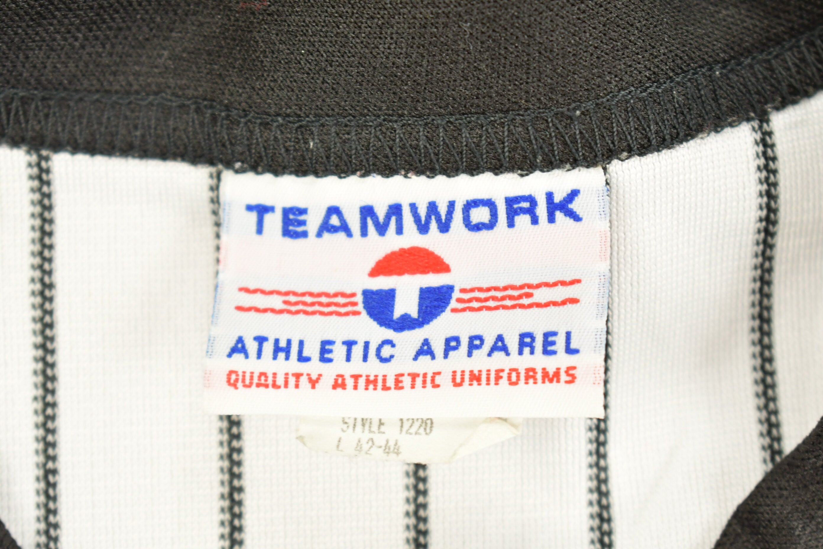 Vintage 1980s Warren Pinstripe Baseball Jersey