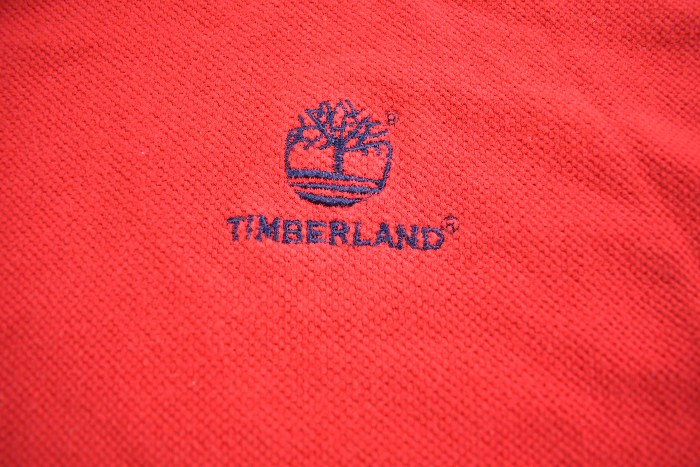 Vintage Y2K Timberland Sport Series Embroidered Blank Button Up Shirt
