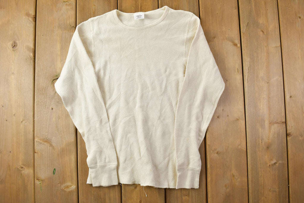 Vintage 1990s Comforttherm Thermal Crewneck Sweatshirt