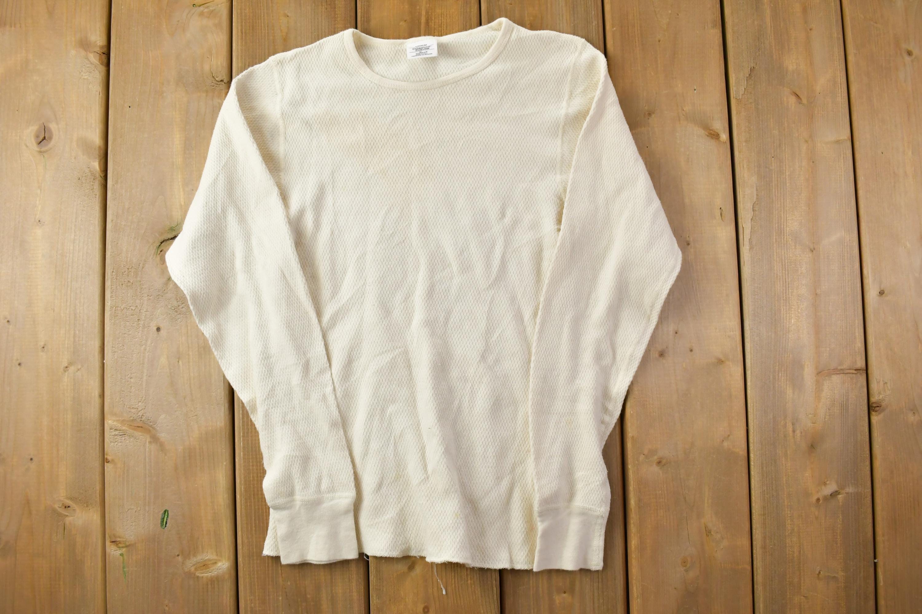 Vintage 1990s Comforttherm Thermal Crewneck Sweatshirt