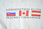 Vintage 1990s Edmonton Elite Hockey AOP Souvenir Crewneck Sweatshirt Made In USA  90s Crewneck  Souvenir Sweater  Streetwear  Travel
