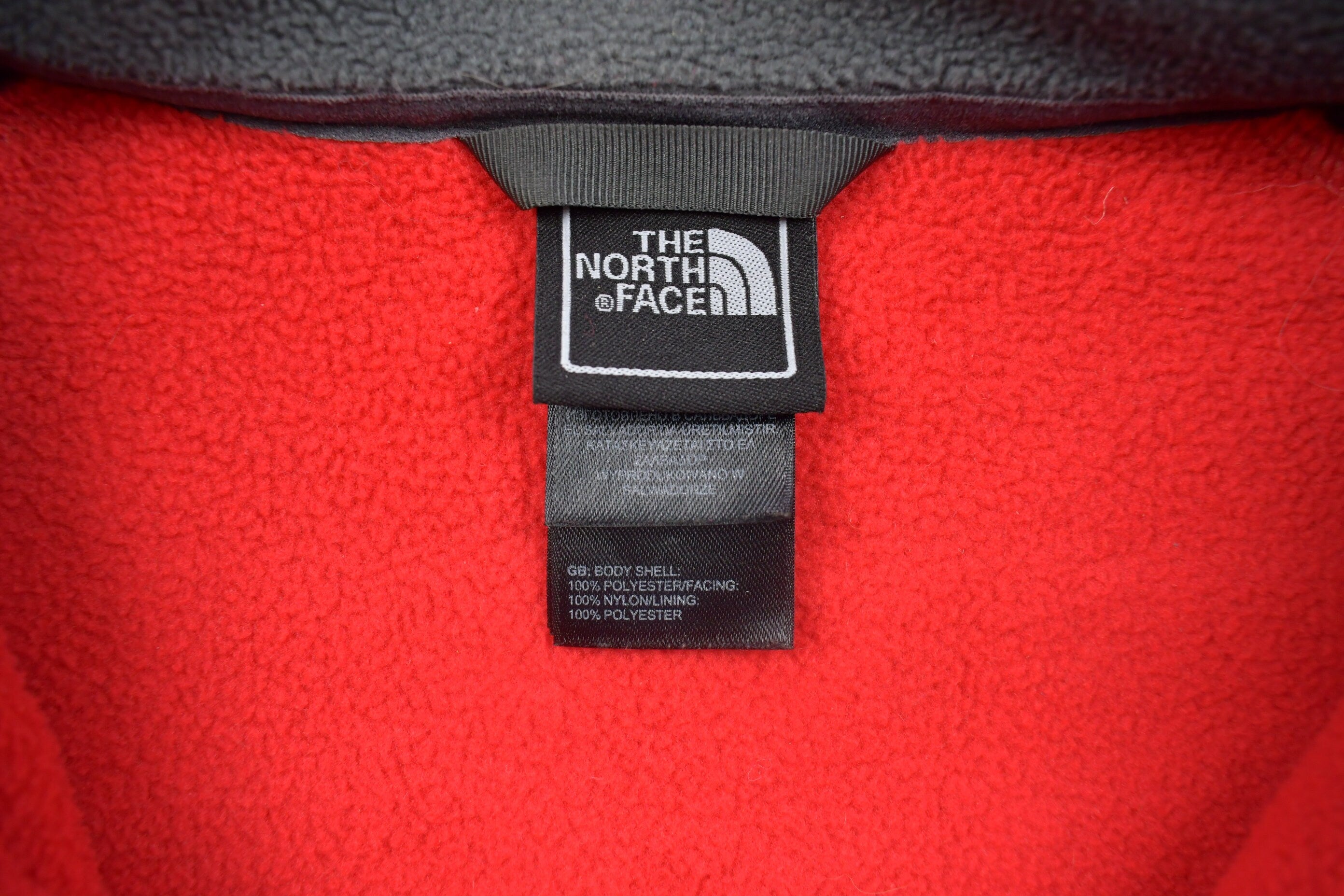 Vintage 1990s North Face Fleece Zip Up Sweater