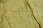Vintage 1960s OG-107 Military Sateen Shirt