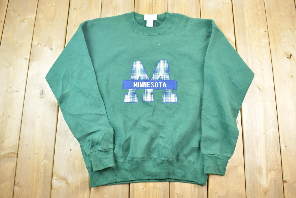 Vintage 1990s Minnesota Lee Sport Heavy Cotton Crewneck Sweatshirt