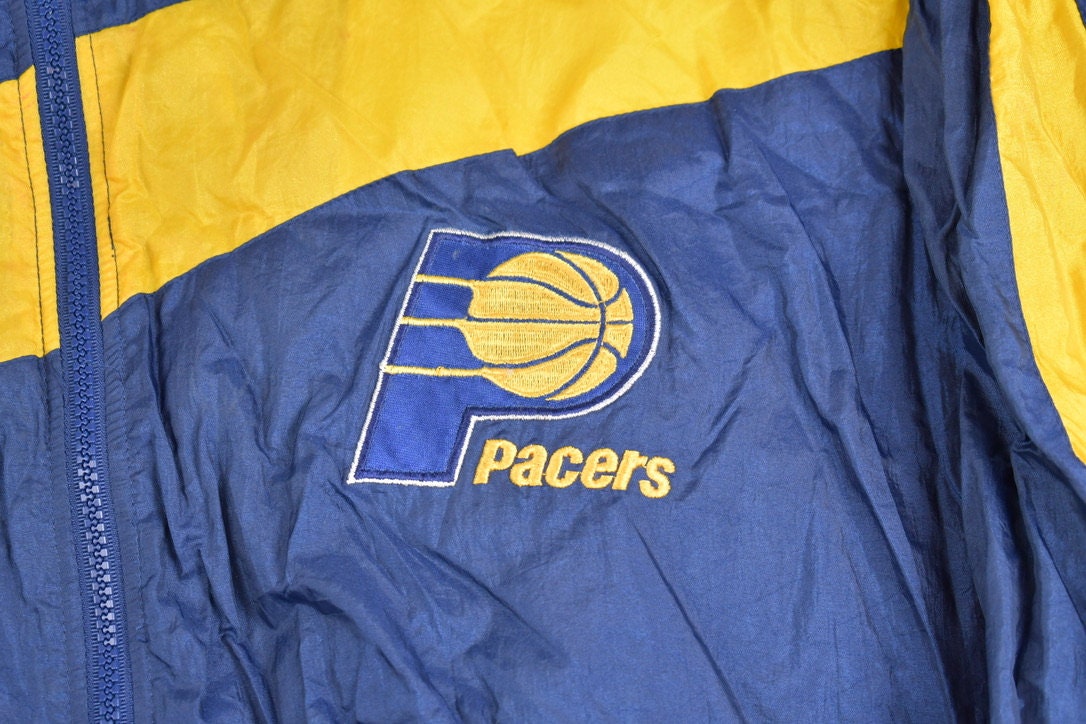 Vintage 1990s Pro Player Pacers Windbreaker Jacket