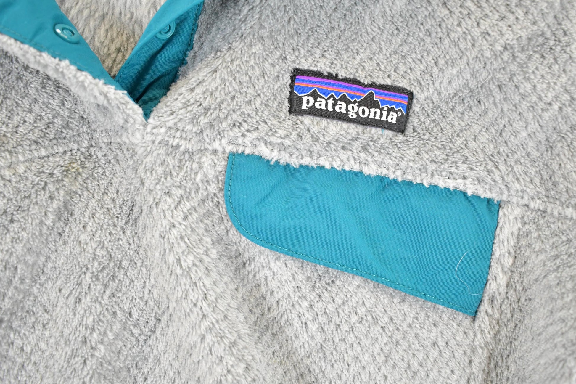 Vintage 1990s Patagonia Fleece Outdoorsman Sweater Women's M