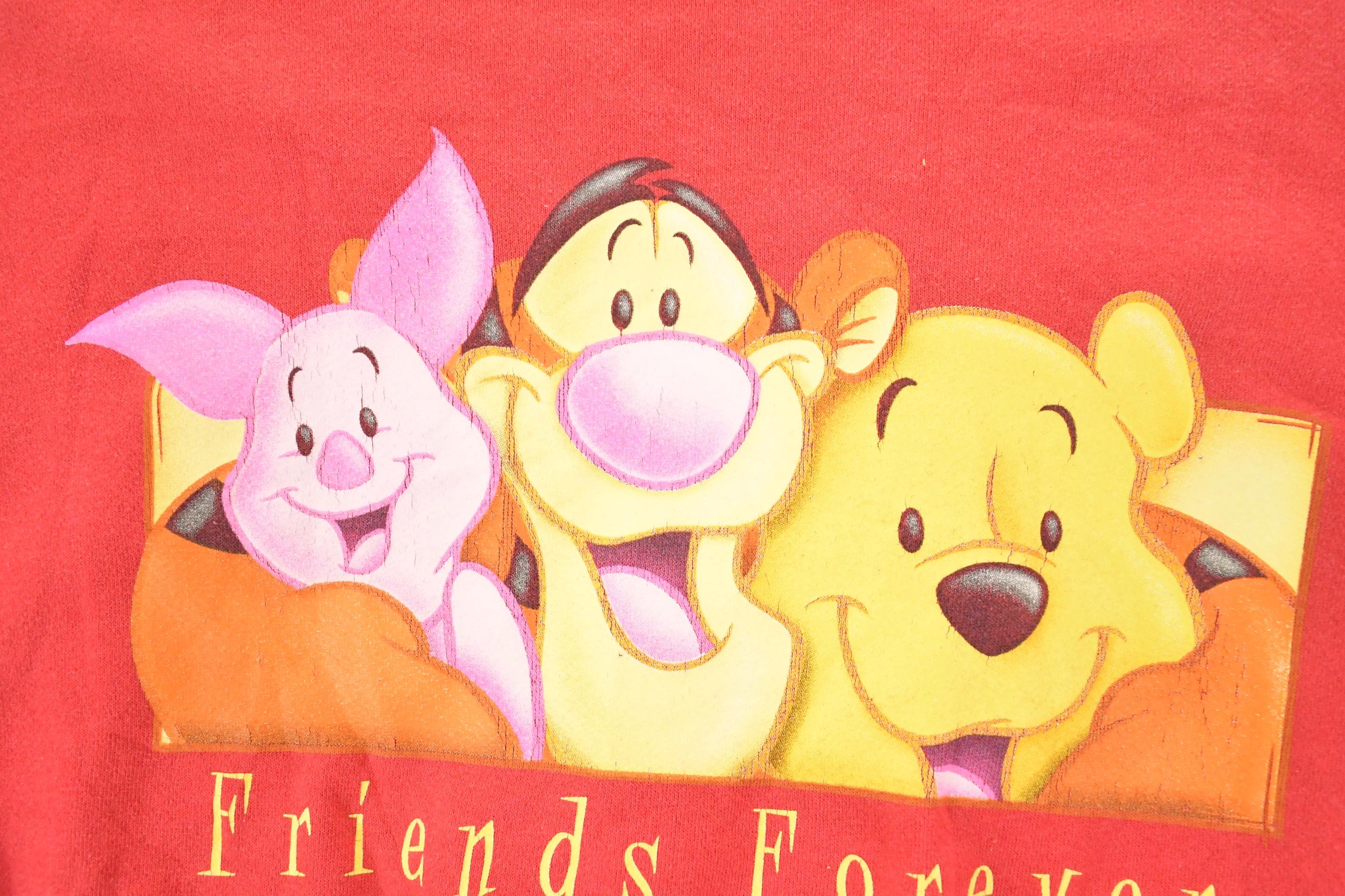 Vintage 1990s Tigger And Piglet Disney Crewneck Sweater Mens M
