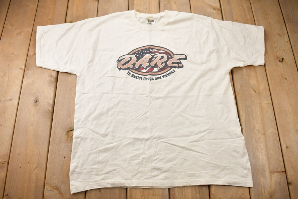 Vintage 1990s DARE North Tonawanda Police Department Graphic T-Shirt