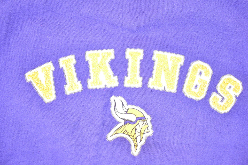 Vintage 1990s Minnesota Vikings Riddell NFL Crewneck Sweatshirt Mens L