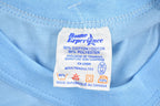 Vintage 1990s Blank Blue Ringer T-Shirt