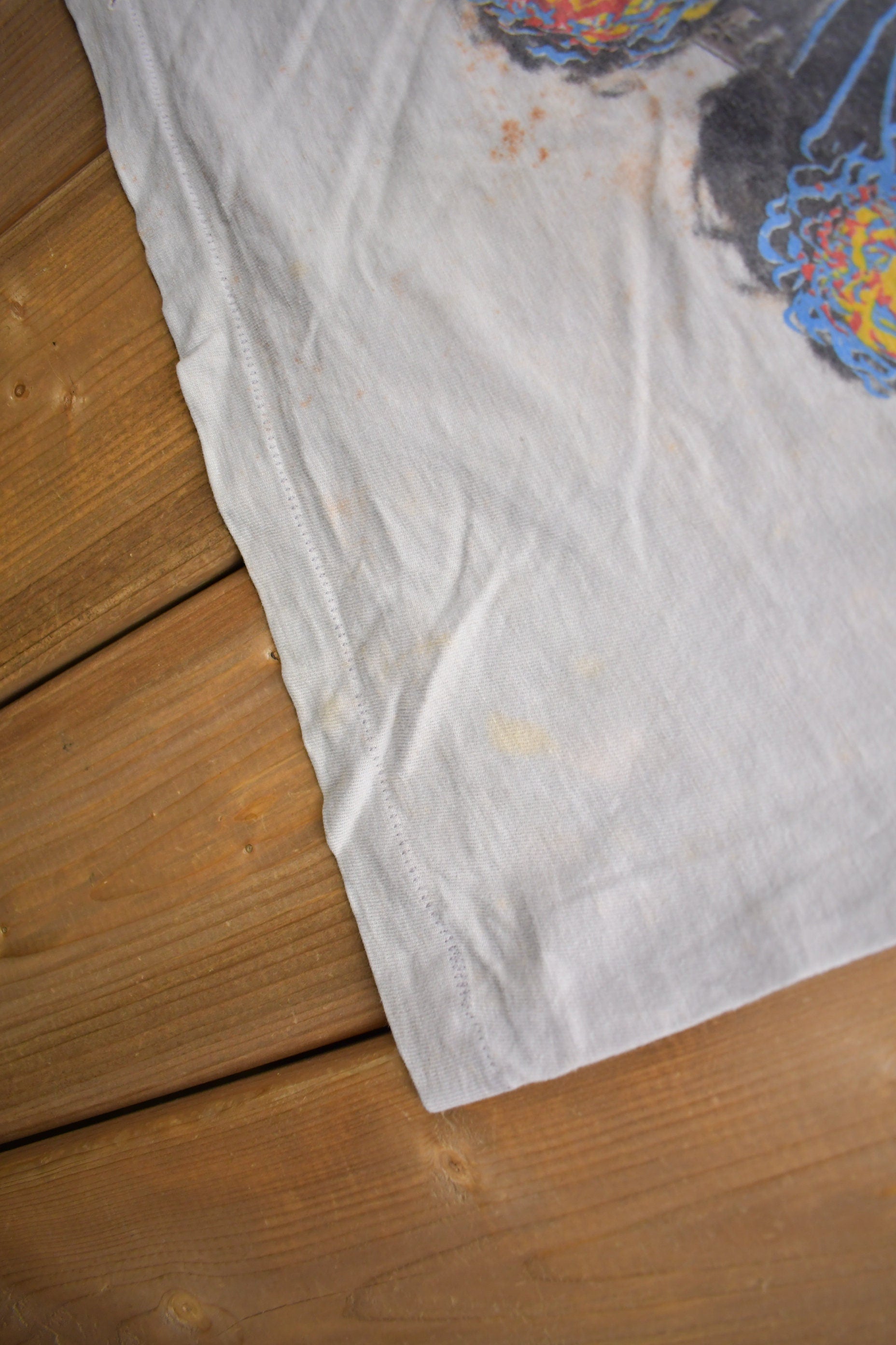 Vintage 1985 Thunder Seven By Triumph World Tour Band T-shirt / Band Tee / Single Stitch / Made in USA / Premium Vintage