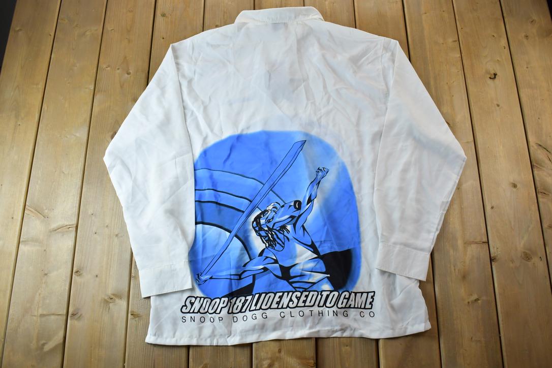 Vintage 1990s Snoop Dogg Deadstock Button Up Shirt